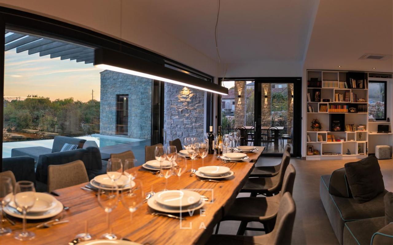 Villa Cà Veia Vrbnik Esterno foto
