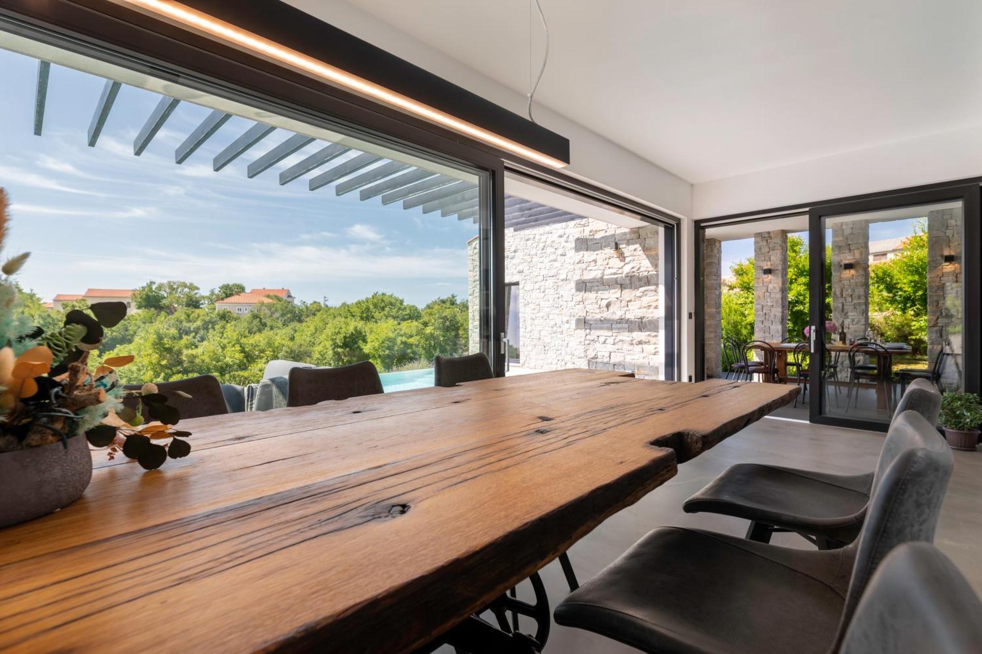 Villa Cà Veia Vrbnik Esterno foto