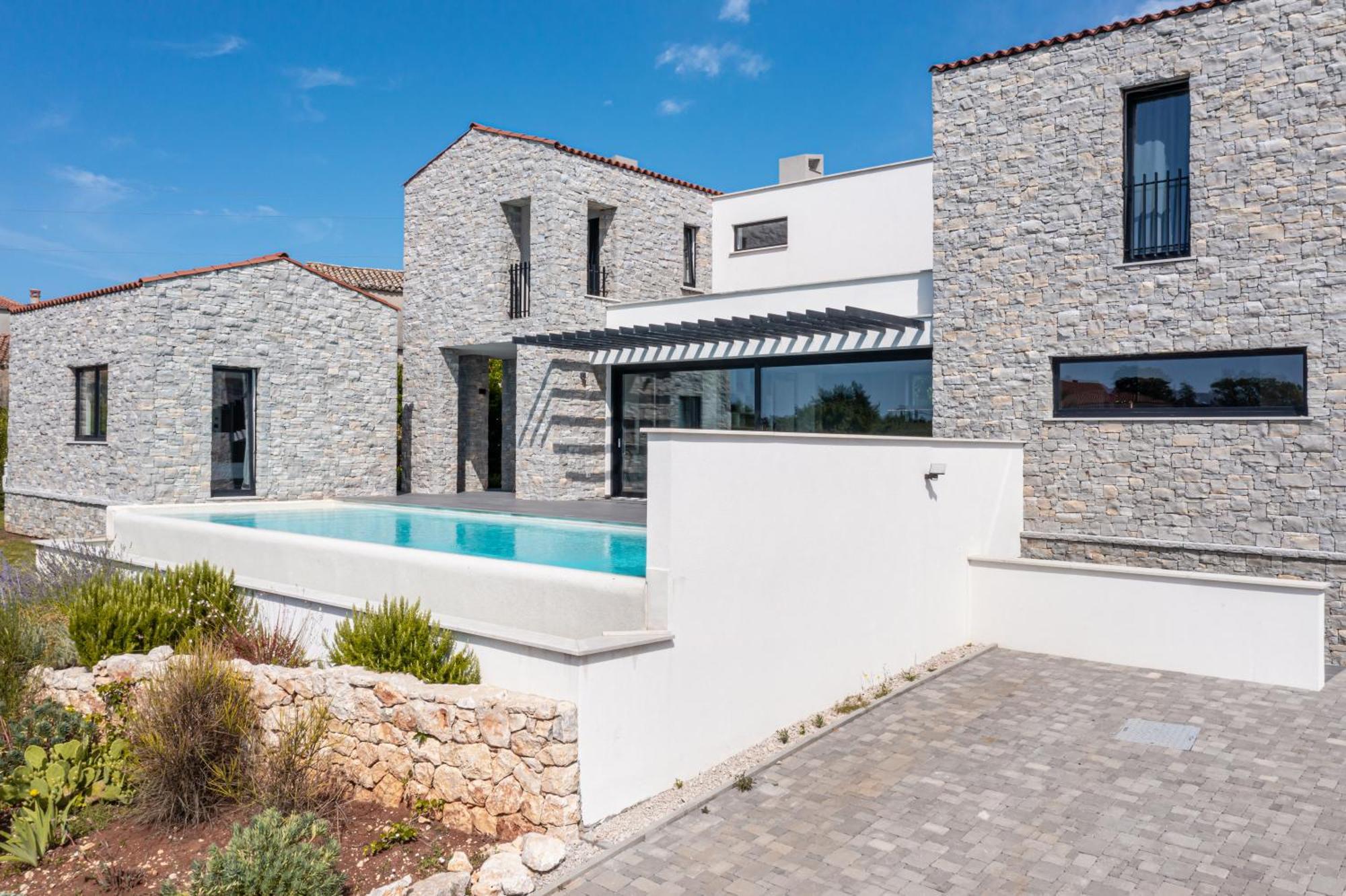 Villa Cà Veia Vrbnik Esterno foto