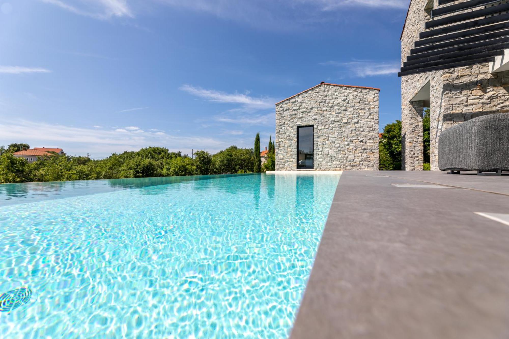 Villa Cà Veia Vrbnik Esterno foto